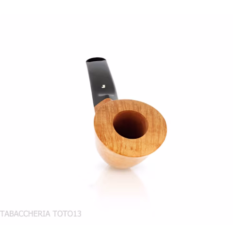 Pipa de tabaco Ser Jacopo con forma de cuerno en brezo claro - Pipas de Tabaco