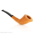 Pipa de tabaco Ser Jacopo con forma de cuerno en brezo claro - Pipas de Tabaco