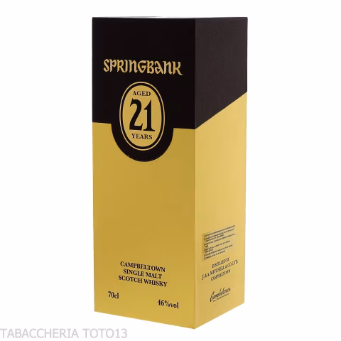 Springbank 21 Y.O. Single Malt Vol.46 % Cl.70 - Distillati