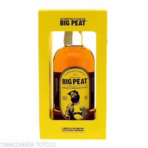 Big Peat "birthday bottling" 15th anniversary Vol.50% Cl.70 - Distillati