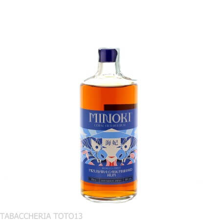 Minoki rum mizunara cask Vol.40% Cl.70 - Minoki Rum Distillery
