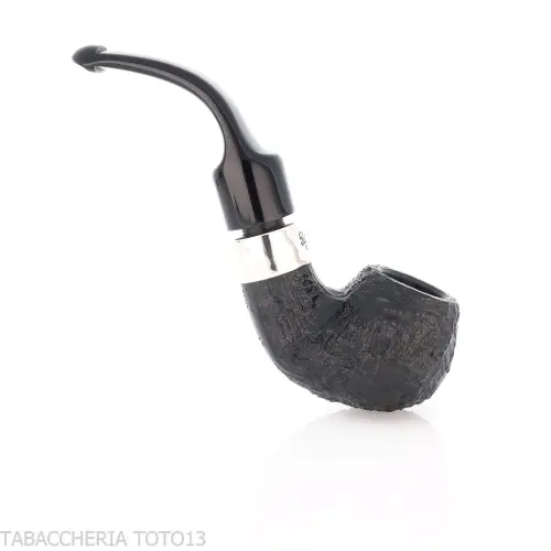 Peterson Deluxe System 3S bent Apple Sandblasted P-lip - Pipe
