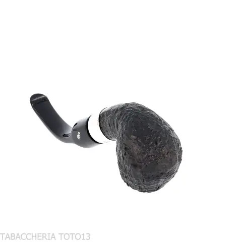 Peterson Deluxe System 3S bent Apple Sandblasted P-lip - Pipe Pour le Tabac - Racine naturelle