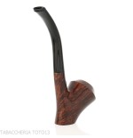 Ser Jacopo pipa para tabaco forma Cavalier en brezo natural pulido - Pipas de Tabaco