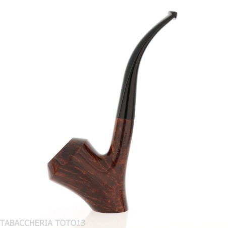 Ser Jacopo pipa para tabaco forma Cavalier en brezo natural pulido - Pipas de Tabaco