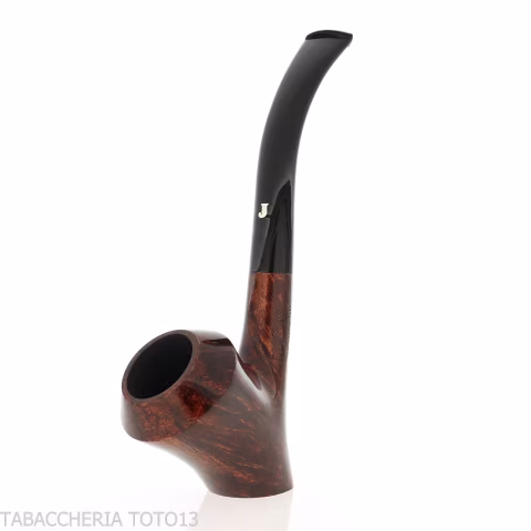 Ser Jacopo forma Cavalier in radica naturale lucida - Pipe