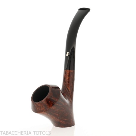 Ser Jacopo pipa para tabaco forma Cavalier en brezo natural pulido - Pipas de Tabaco