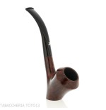 Ser Jacopo pipa para tabaco forma Cavalier en brezo natural pulido - Pipas de Tabaco