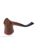 Ser Jacopo tobacco pipe Cavalier shape in polished natural briar - Tobacco Pipes - Natural root