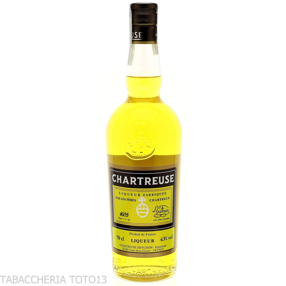 Chartreuse jaune Vol.43% Cl.70 - Spiritueux - Fleurs