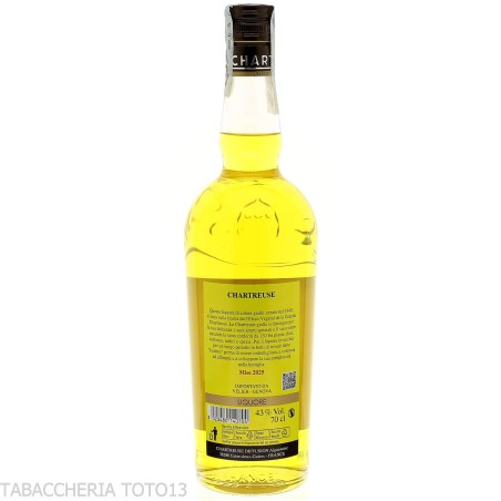 Chartreuse gelbe Vol.43% Cl.70 - Destilliert