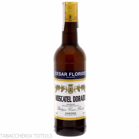 Moscatel dorado Cesar Florido Vol.17,5% Cl.75-Vinos de licor y vermut