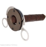 Tagliasigari Fox Knives Circle finitura alluminio anodizzato bronzo - Accessori Per Sigari