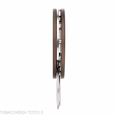 Cortapuros circular Fox Knives con acabado en aluminio anodizado en bronce - Accesorios Del Cigarro