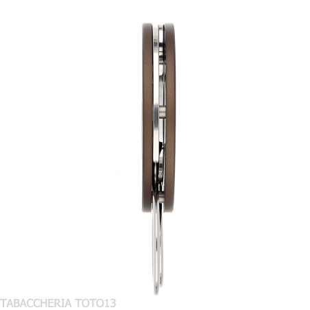 Fox Knives Circle Zigarrenschneider, bronzefarbenes eloxiertes Aluminium-Finish - Zubehör Cigar