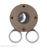 Fox Knives Circle Cigar Cutter Bronze Anodized Aluminum Finish - Accessories Cigar - Metal