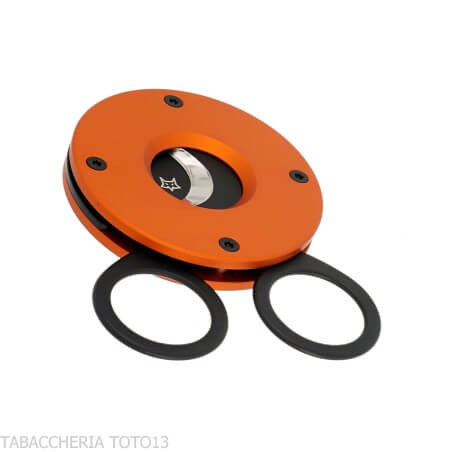 Fox Knives "The Circle" alluminio arancio e lane nere
