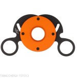 Cortapuros circular Fox Knives con acabado en aluminio anodizado naranja - Accesorios Del Cigarro