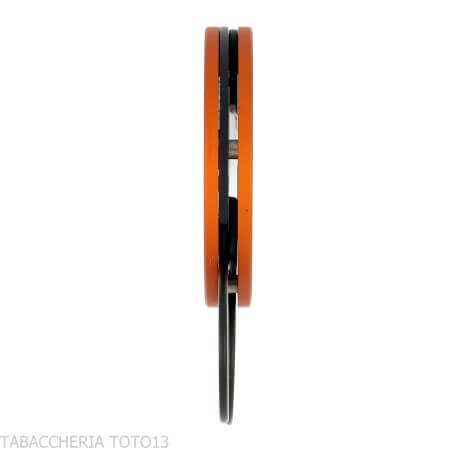 Fox Knives "The Circle" orange aluminum and black wool