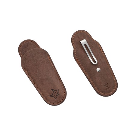Couteau coupe-cigare Fox Virtus avec manche en bois de Santos - Accessoires Cigare - Métal, Bois