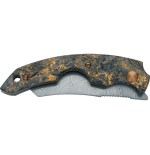 Fox Virtus Cigar Cutter Knife Damascus Blade Carbon Dark Matter Fatcarbon Handle - Accessories Cigar - Metal