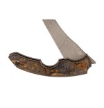 Fox Virtus Zigarrenschneider Messer Damastklinge Carbongriff Dark Matter Fatcarbon - Zubehör Cigar