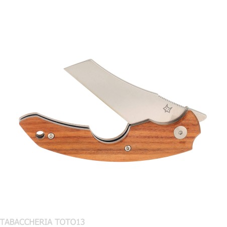 Fox Virtus cigar cutter knife with santos wood handle - Accessories Cigar - Metal, Wood