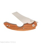 Cuchillo cortador de puros Fox Virtus con mango de madera santos - Accesorios Del Cigarro