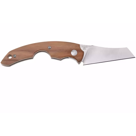Cuchillo cortador de puros Fox Virtus con mango de madera santos - Accesorios Del Cigarro