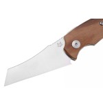 Couteau coupe-cigare Fox Virtus avec manche en bois de Santos - Accessoires Cigare - Métal, Bois