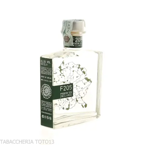 F205 Milano premium Gin Vol.41,5% Cl.50 - Distillati
