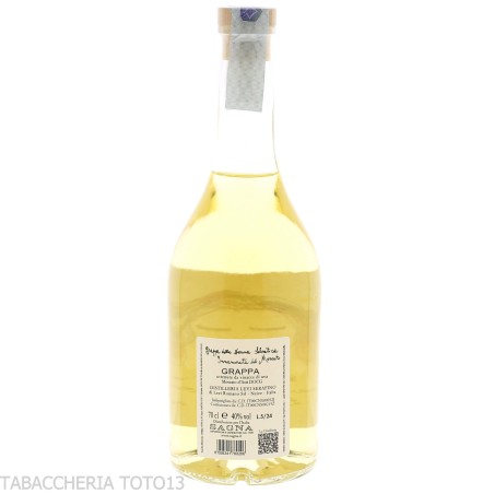 Grappa Romano Levi faune femme Muscat VOL.40% CL.70 - Spiritueux - Raisin