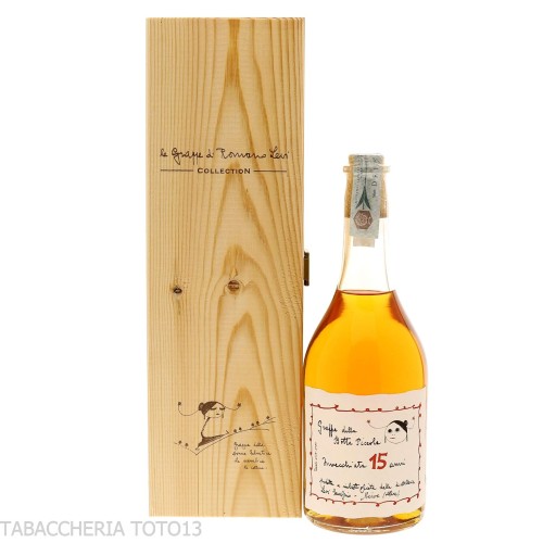 Grappa Levi Romano from the small cask Aged 15 Years Vol. 50% Cl. 70-Grappe