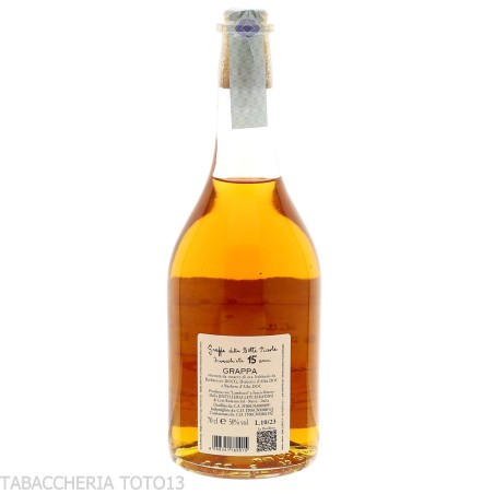 Grappa Levi Romano della piccola botte Ambrata 15 anni Vol.50% Cl.70 - Distillati