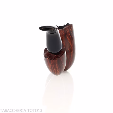 L'anatra pipa de tabaco con forma de huevo curvada en brezo natural 1 huevo gigante - Pipas de Tabaco