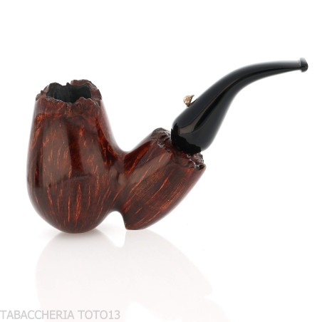 L'anatra pipa de tabaco con forma de huevo curvada en brezo natural 1 huevo gigante - Pipas de Tabaco