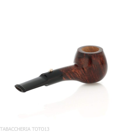 L'anatra tobacco pipe Ball shape semi-curved natural briar polished-L'Anatra