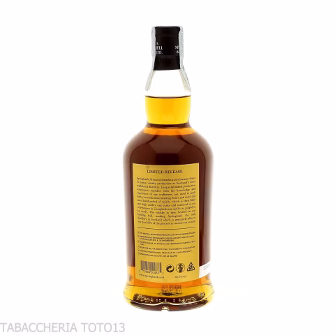 Springbank 30 Y.O. Single Malt Vol.46% Cl.70 - Spiritueux - Malt biologique