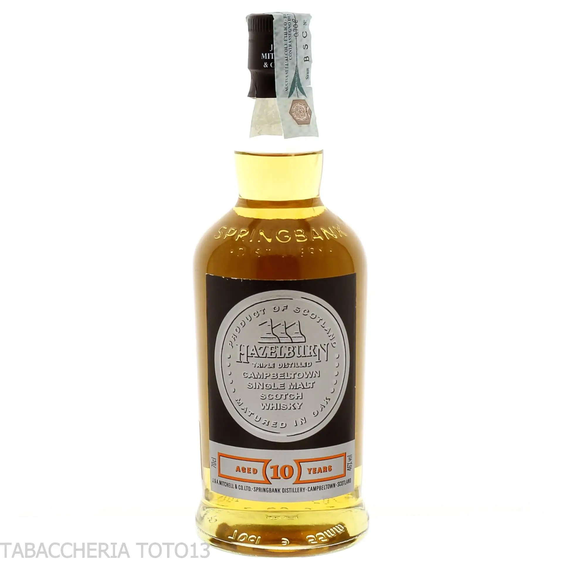 Hazelburn 10 Y.O. Vol.46% Cl.70 - Licores Hazelburn 10 Y.O. Vol.46% Cl.70 - Licores