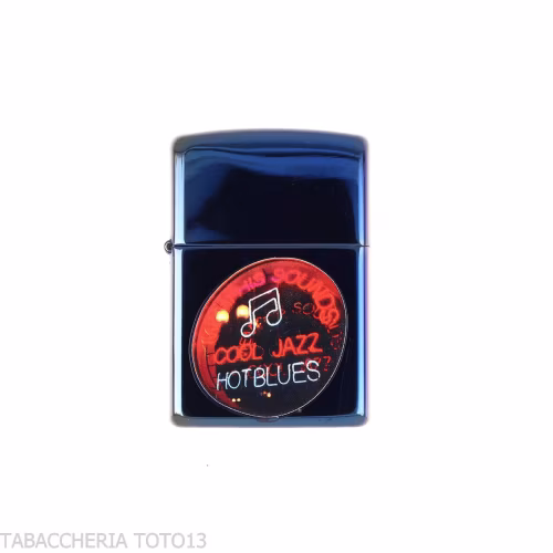 Zippo Jazzin Blues, año de producción: 2004-Encendedores Zippo