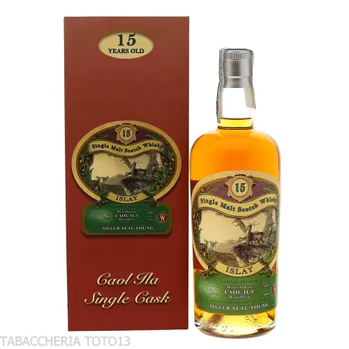 Silver Seal Caol Ila 15 yo whisky 2007- 2022 sherry cask Vol.54,1% Cl.70 - Distillati