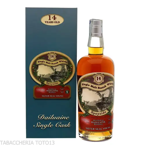 Silver Seal Dailuaine 14 yo whisky 2008-2023 Vol.57,2% Cl.70 - Licores