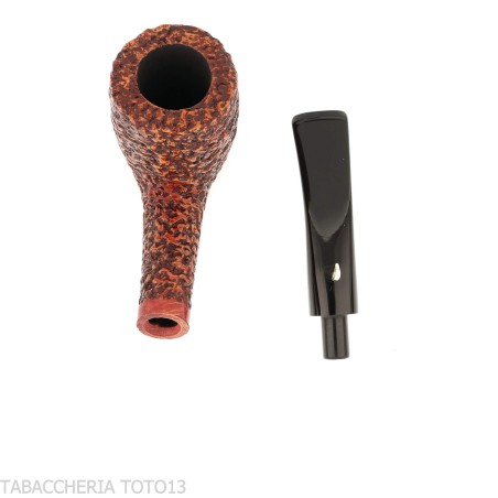 Pipa L'anatra forma semicurvada Billar en brezo rústico - Pipas de Tabaco
