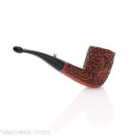L'anatra forma Billiard semicurva in radica rusticata - Pipe
