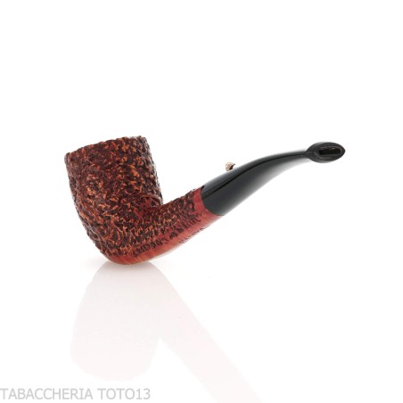 Pipa L'anatra forma semicurvada Billar en brezo rústico - Pipas de Tabaco