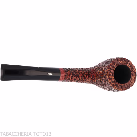 L'anatra forma Billiard semicurva in radica rusticata - Pipe