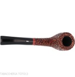 Pipa L'anatra forma semicurvada Billar en brezo rústico - Pipas de Tabaco