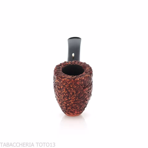 L'anatra forma Billiard semicurva in radica rusticata - Pipe