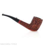 L'anatra forma Billiard semicurva in radica rusticata - Pipe