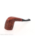 L'anatra forma Billiard semicurva in radica rusticata - Pipe